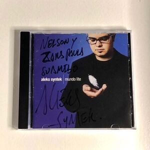 Rare! CD Aleks Syntek ‎– Mundo Lite